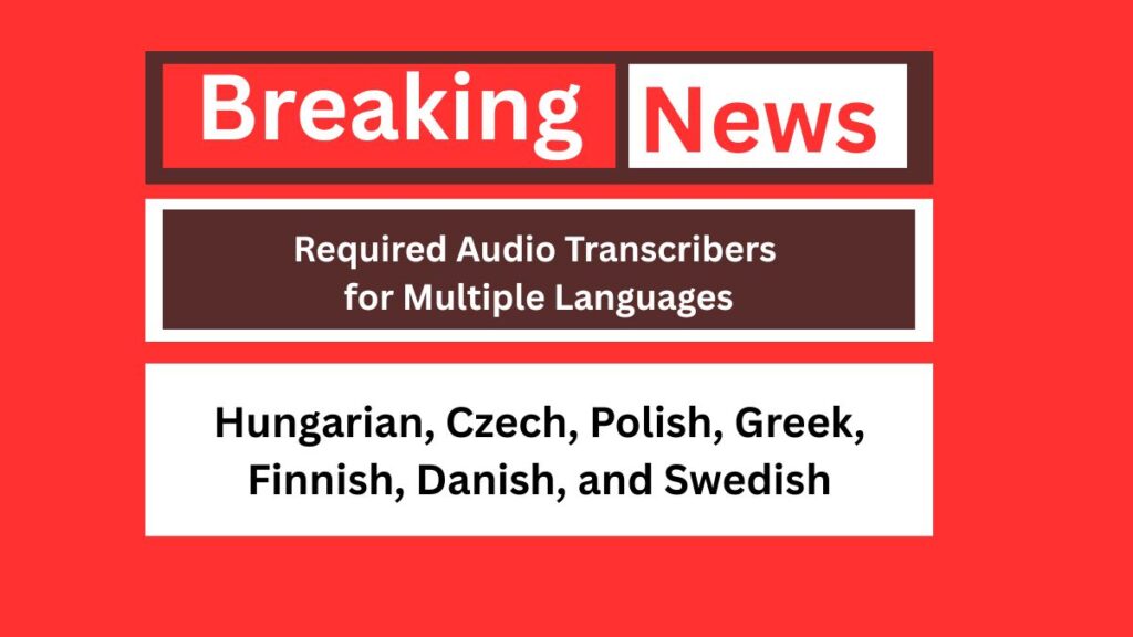 Audio Transcribers
