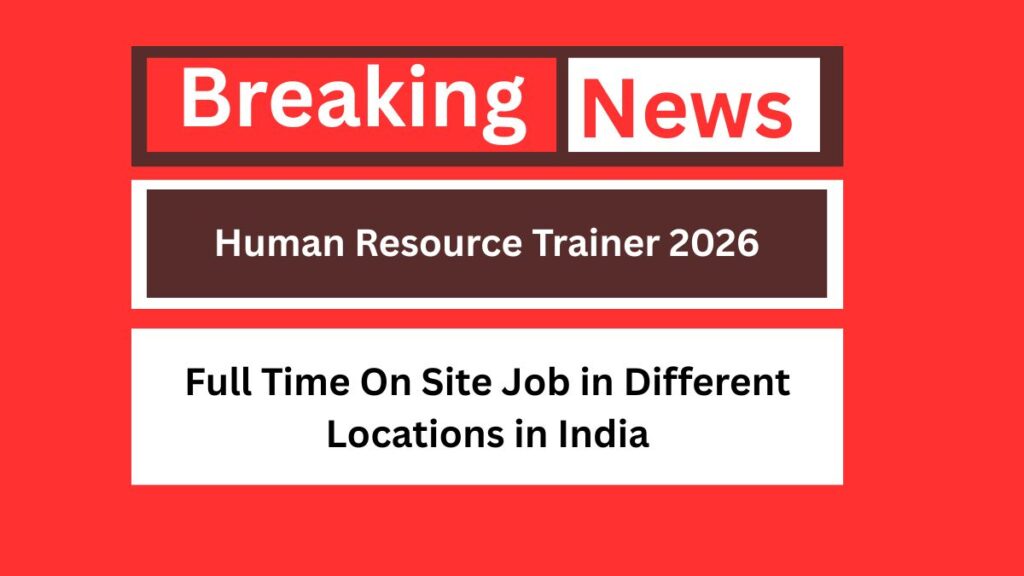 Human Resource Trainer