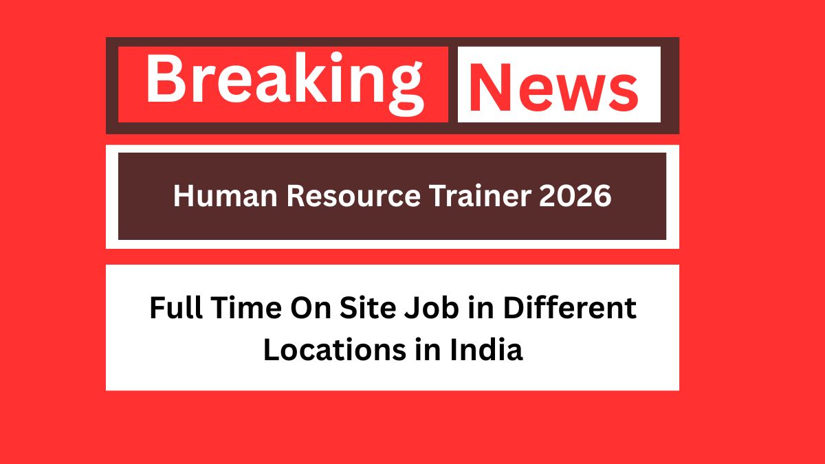 Human Resource Trainer