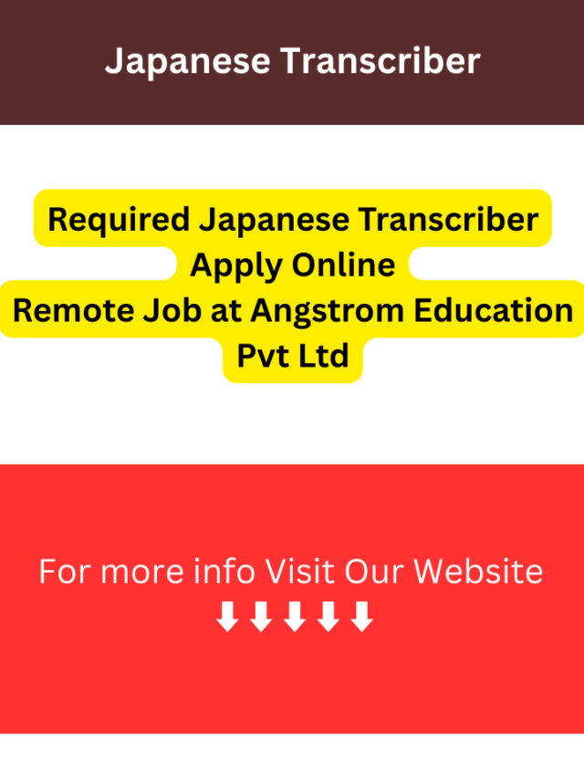 Japanese Transcriber