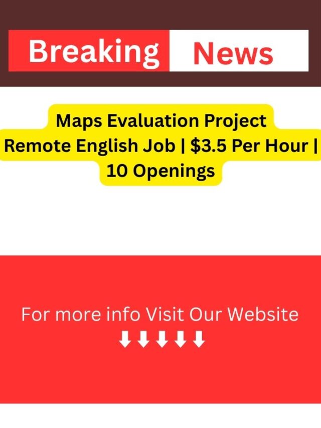 Maps Evaluation Project