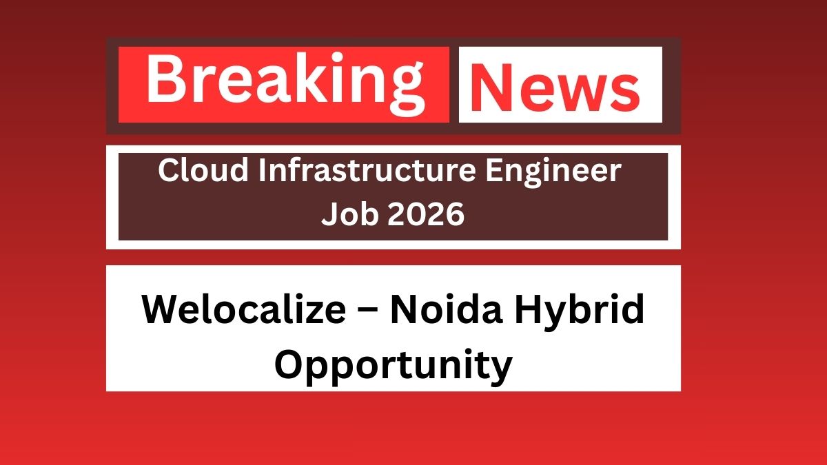 Cloud Infrastructure Engineer