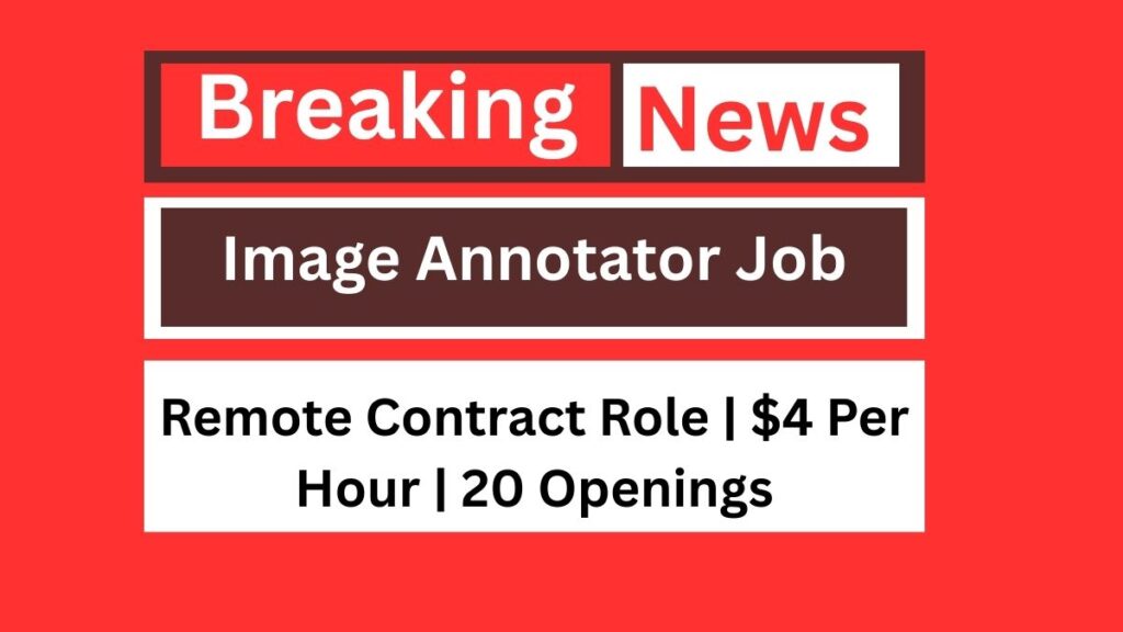 Image Annotator Job