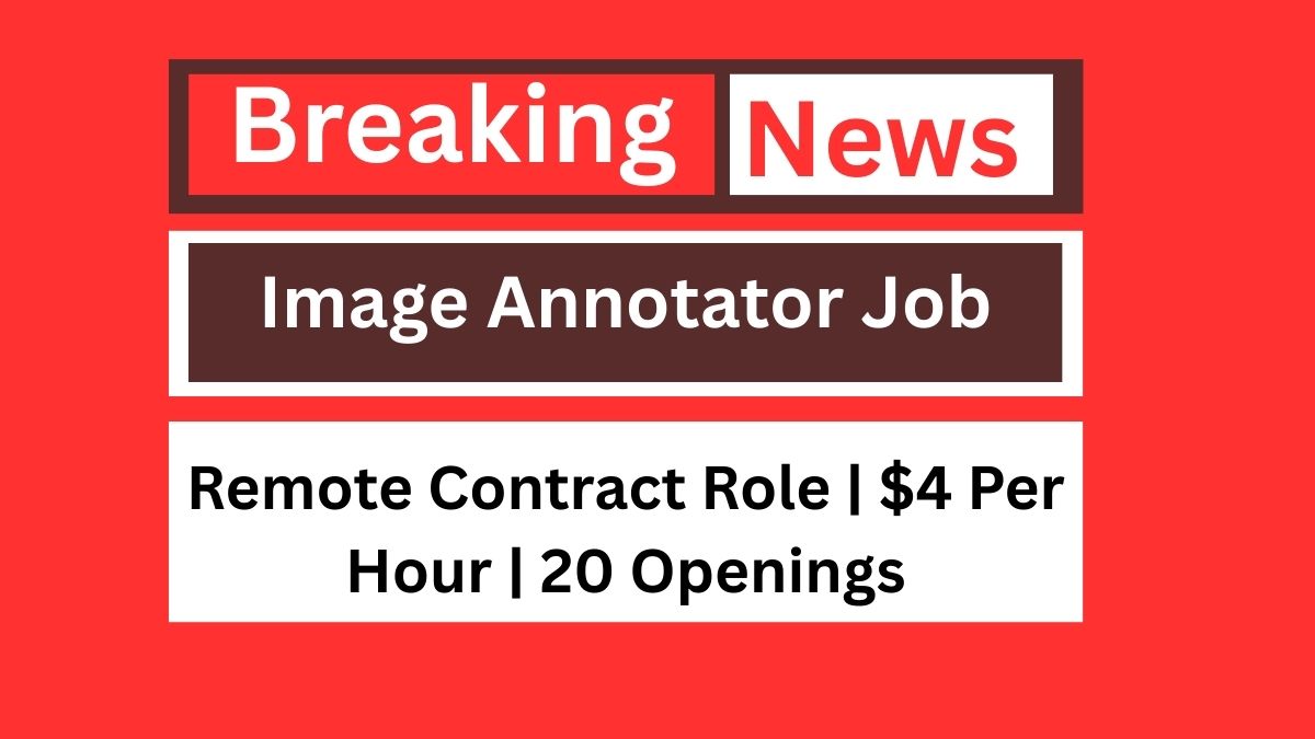 Image Annotator Job