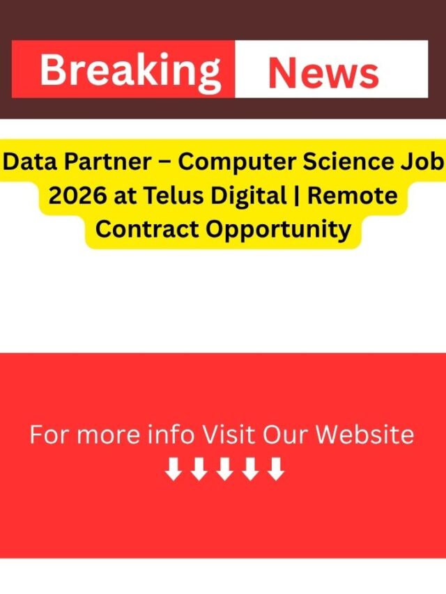 Data Partner – Computer Science