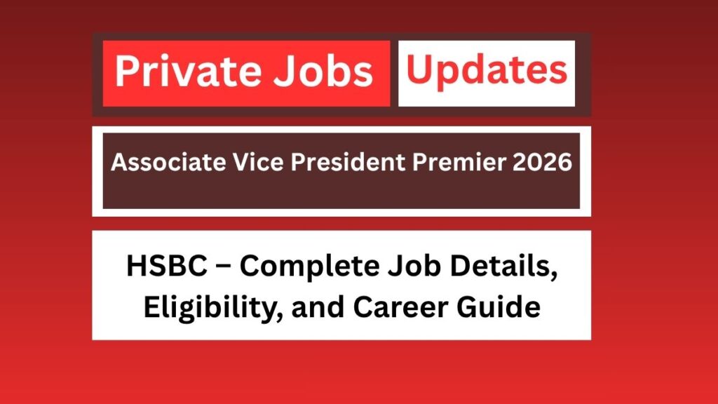 Associate Vice President Premier 2026