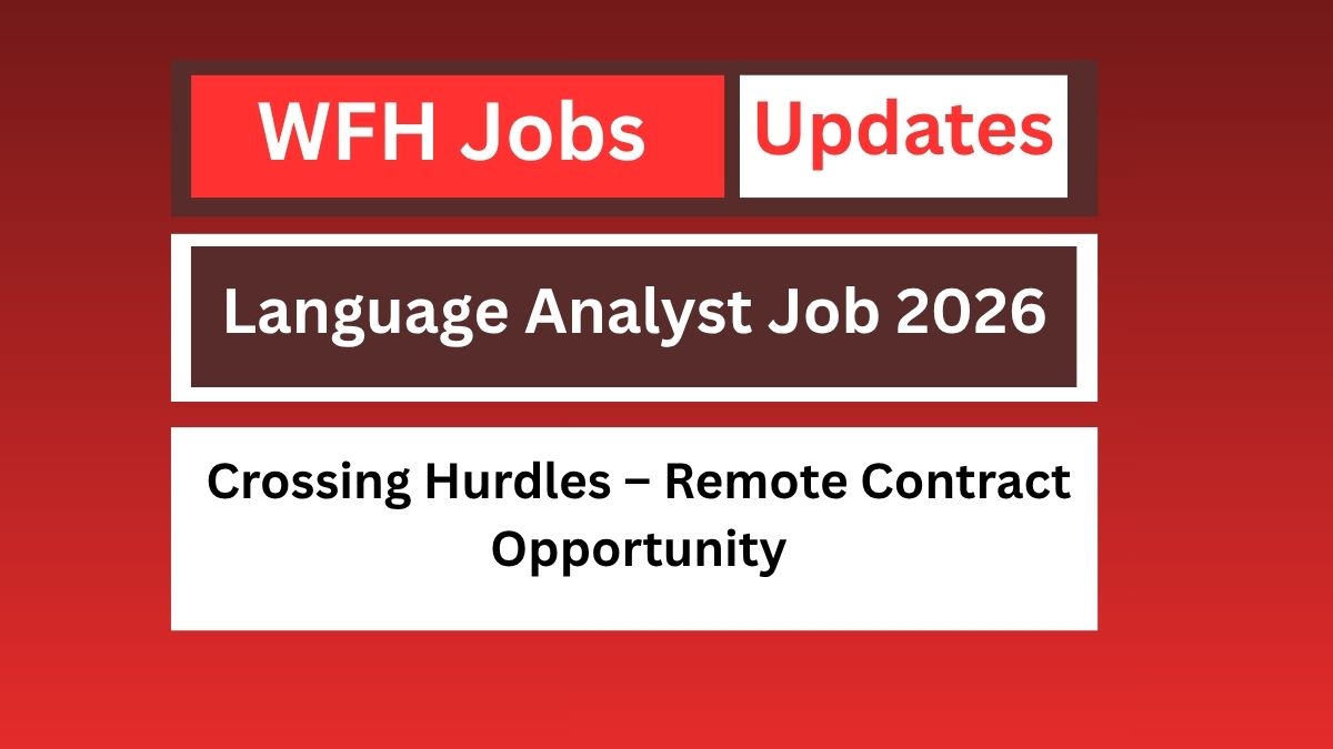 Language Analyst Job 2026